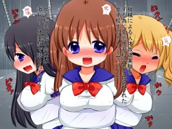 [Nekoya] Joshikousei Kikaikan Shintai Kaizou Jigoku! ~Kikai de Atama mo Karada mo Ryoujoku, Shikyuudatsu! Okashiku Naru made Seiki Hakai Sareru Shoujo-tachi~ manga cover