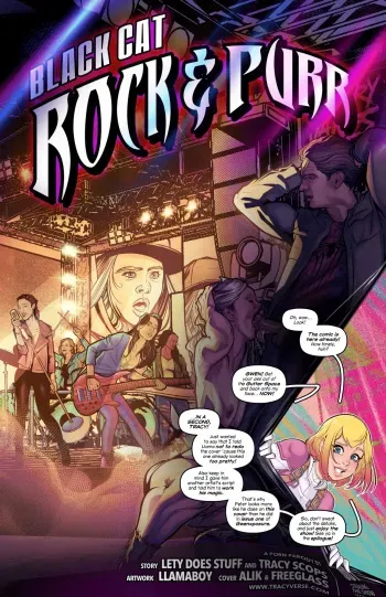 Black cat – Rock & Purr manga cover