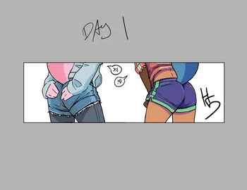 [High5Art] October 2024 Art Challenge manga cover