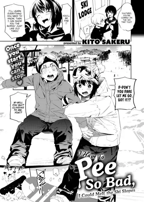 I Have To Pee So Bad, I Could Melt the Ski Slopes manga cover