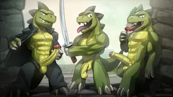 [Todex] Lizard Man Gang (Wonder Boy III: The Dragon's Trap) manga cover