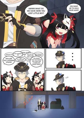 Vermillion Dice Honkai Star Rail manga cover