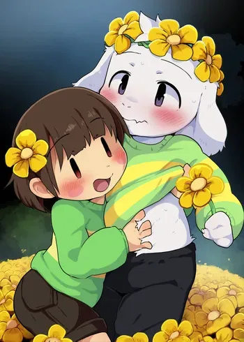 [DAGASI] Mofumofu na Shinyuu (Undertale) [Decensored] manga cover