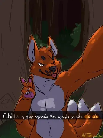 Halloween Snapchat story manga cover