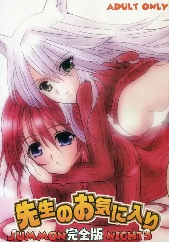 [Neko to Hato] Sensei no Okiniiri Kanzenban (Summon Night 3) manga cover