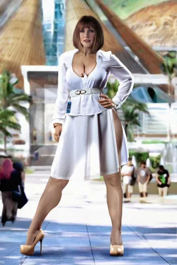 [negisaray] Claire Dearing Dress Redesign (Jurassic World) manga cover