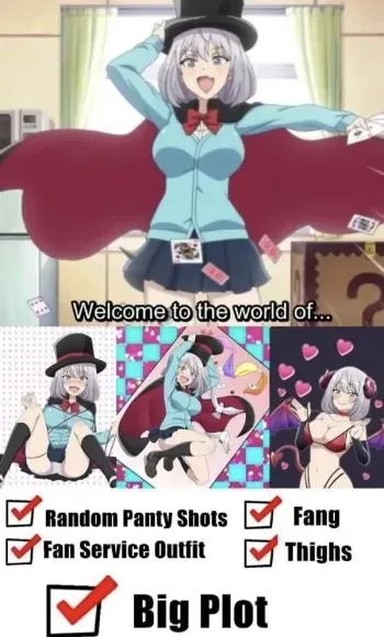 Various furry, anime and video game girls manga cover