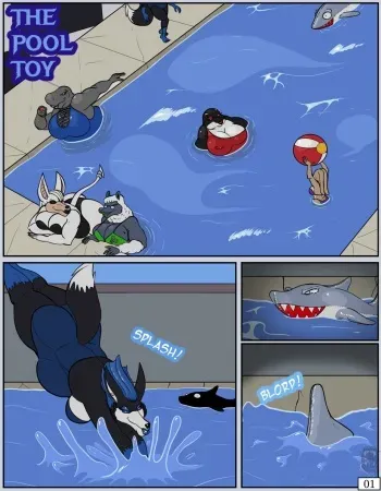 [VDBlackclaw (DarkArtistKaiser)] The Pool Toy manga cover