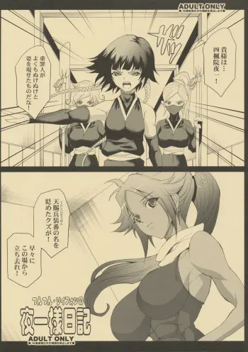 (C74) [Youkai Tamanokoshi (CHIRO)] Tsun Tsun Soifon no Yoruichi Nikki (BLEACH) manga cover