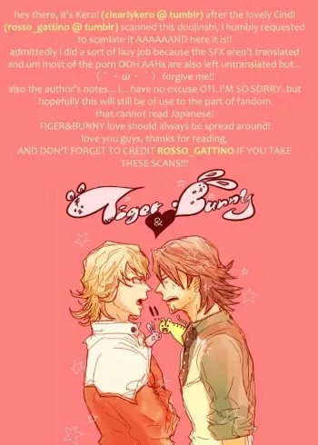 [Crazy9, Chinpaipai (Ichitaka, Chinpaipai)] Buddy (Tiger & Bunny) [English] [ClearlyKero] manga cover