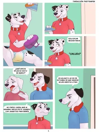 Calle Dalmata [CW: PAÑAL] ABDL (Pukaa Arte) manga cover