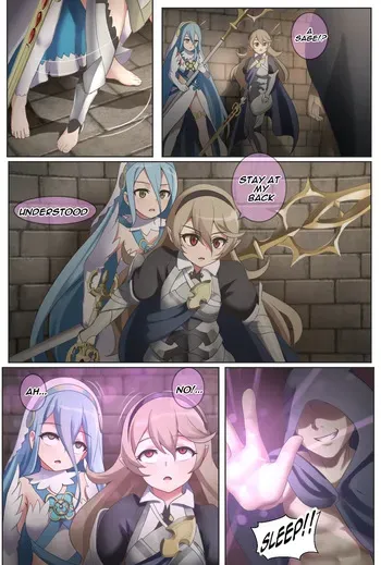 [Maozi Dan] Azura & Corrin (Fire Emblem Fates) manga cover