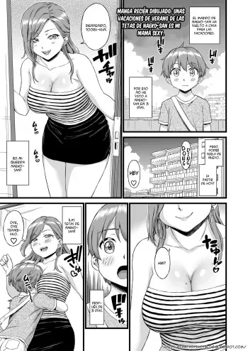 [Misaki (Higashino Mikan)] Oppai na Natsuyasumi Bangaihen ~Naeko-san wa Boku no Ecchi na Mama~ (Oppai na Natsuyasumi Soushuuhen) [Spanish] [FantasyShot] manga cover