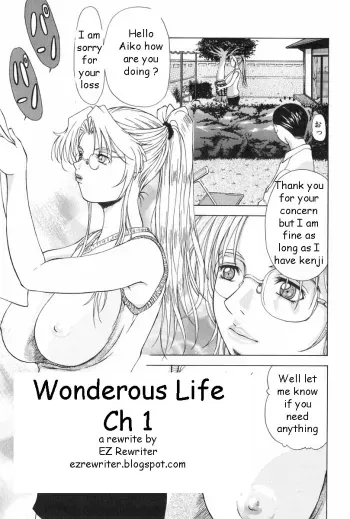 Wonderous Life Ch.1-6 manga cover