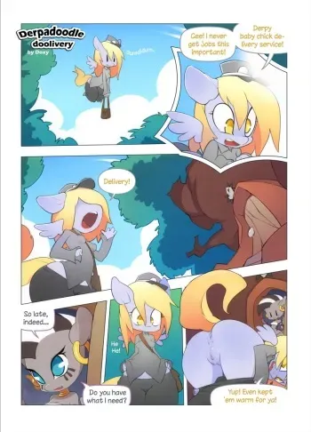 [Doxy] Derpadoodle Doolivery (My Little Pony Frienship Is Magic) manga cover