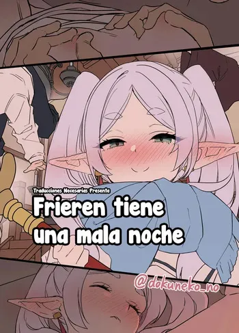 [Dokuneko Noil] Frieren ni Warui Koto o Suru Hanashi | Frieren Tiene una Mala Noche (Sousou no Frieren) [Spanish] [Traducciones necesarias] [Sin Censura] manga cover