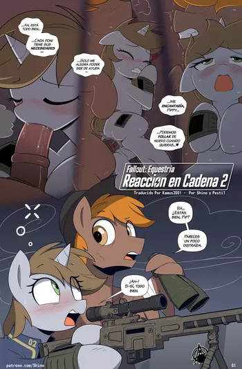 [Shinodage] Fallout Equestria: Chain Reaction 2 (My Little Pony: Friendship is Magic) (Ongoing) [Spanish] [Kamus2001] manga cover