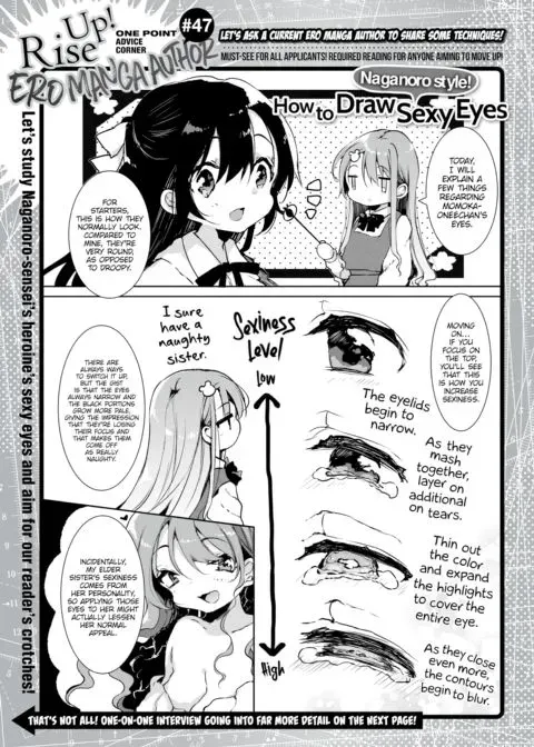 Naganoro Interview! One Point Advice Corner #47 manga cover