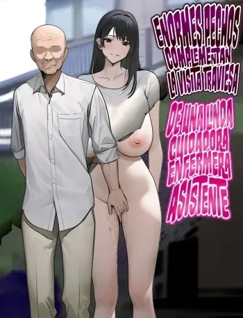[Silicon Tarou] Bakunyuu Home Helper no Ecchi na Houmon Kaigo - Enormes Pechos Compensan la Visita Traviesa de una Asistente manga cover