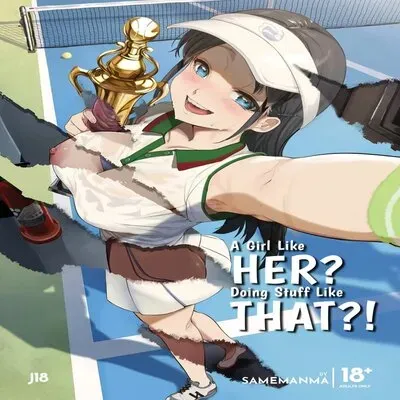 A Girl Like Her? Doing Stuff Like That?! [Original] manga cover
