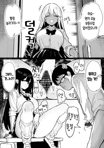 [Nakaizard] Chiigyuu ni Dappun Mirarete Ketsu Hame Sareru Gal-chan!!! | 치 군 앞에서 탈분하고 범해지는 갸루쨩!!! [Korean] manga cover