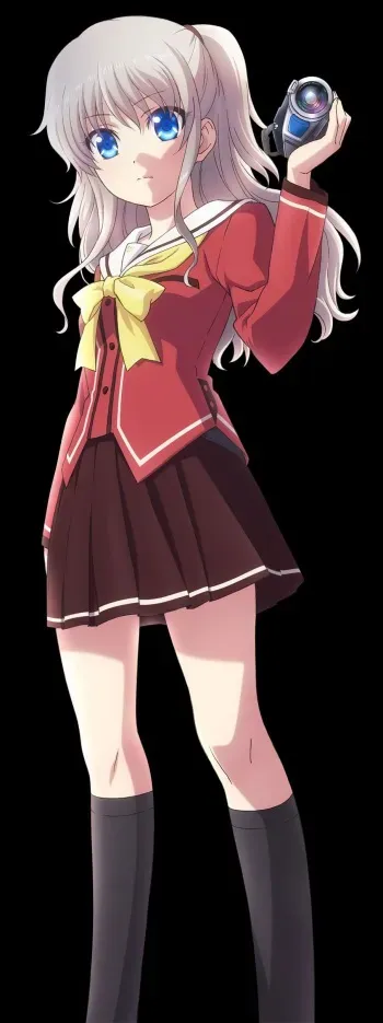 Nao Tomori screenshots (Charrlotte) (1080p) manga cover