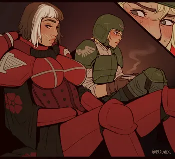 [Elzunix] Girlfailure Guardswoman (Warhammer 40K) manga cover