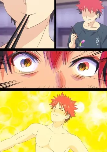 [TY] Tasha Henshin (Shokugeki no Soma) manga cover