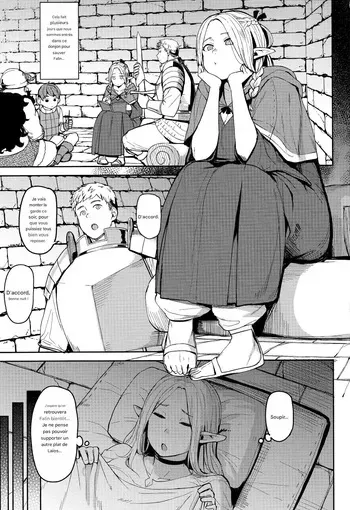 (C106) Chin Ochi Donkusa Elf { Dumbass Elf, Dicked Over And Dicked Down (Dungeon Meshi) [Frensh] manga cover