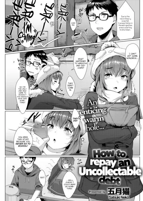 How to Repay an Uncollectible Debt manga cover
