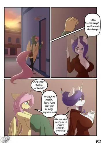 [silverfox057] Fluttershy's Show (My Little Pony Friendship Is Magic) manga cover