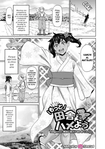 [John K. Pe-ta] Motto Inaka de Hameyou | Tengamos Mas Sexo en el campo (Zenryoku Ana Musume) [Spanish] [Harenchi no Fansub] [Decensored] [Digital] manga cover