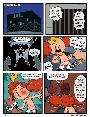 [Garabatos] Jailed Princess (The PowerPuff Girls) manga cover
