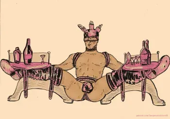 Human Furniture by Jacqueseroticworld manga cover