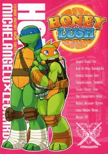 [HONEY LUSH] Michelangelo x Leonardo Anthology (Teenage Mutant Ninja Turtles) [japanese] manga cover
