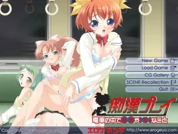 [Erogehonpo] Chikan Play！ ～Densha no Naka de ○○ ya ×× na Koto～ manga cover