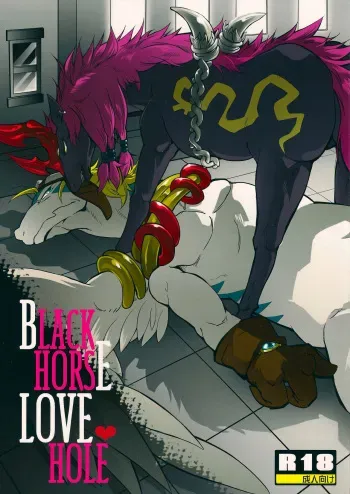 Black Horse Love Hole manga cover