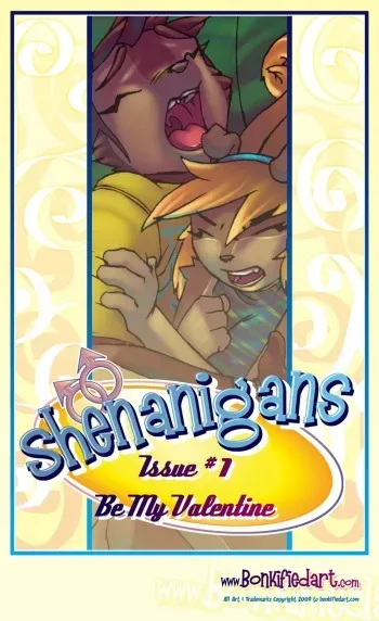 [Bonk] Shenanigans - Issue #1: Be My Valentine manga cover