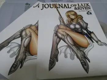 [LoL] Journal of Lux (Korean) manga cover