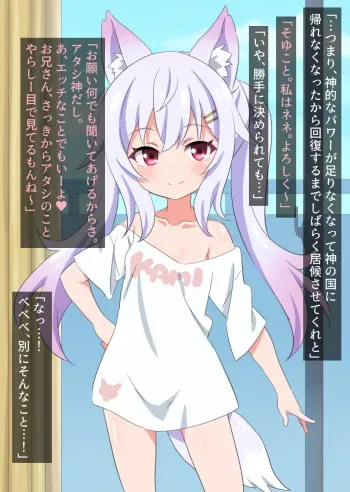 [Biruban] Mesugaki Kitsune Loli Kamisama ni Ecchi na Onegai ! manga cover