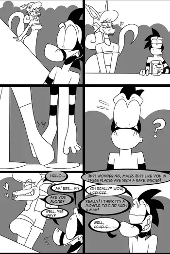[JAMEArts] Commission Comic for Skunkdude13/Microdude87 manga cover