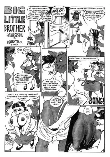 [Karno (Kjartan Arnorsson)] Big Little Brother manga cover
