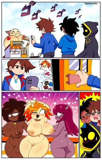 [QuaverNSFW (QuaverDraws)] Icecream Shop manga cover