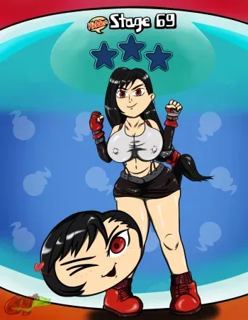 (Supah64th) Youkai Watch Dissidia: Tifa Gets Wib Wobbed manga cover