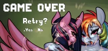 [ELZZombie] Game Over (My Little Pony: Friendship is Magic) manga cover