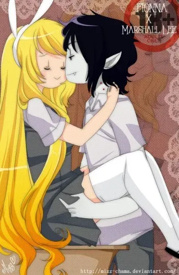 [Mizz-Chama] Fionna X Marshall Lee (Adventure Time) [English] manga cover