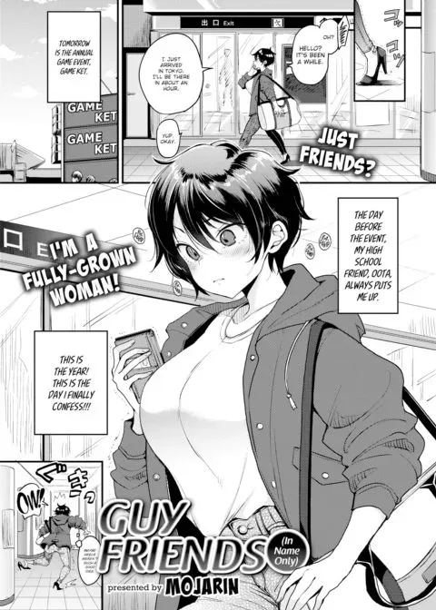 Guy Friends (In Name Only) manga cover