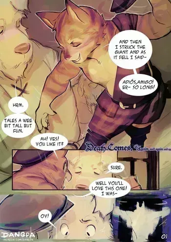 [Dangpa] Death Comes, Again, and again... (Puss in Boots: The Last Wish) [Ongoing] manga cover
