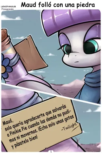 [Ponegranate] Maud Has Sex With a Rock (Spanish) LKNOFansub manga cover