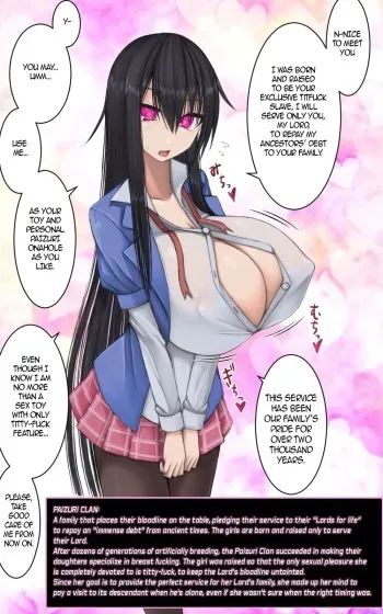 [Aeba Fuchi] Paizuri Clan, Paizuri Academy [English] [IND3Xfr5ut] manga cover
